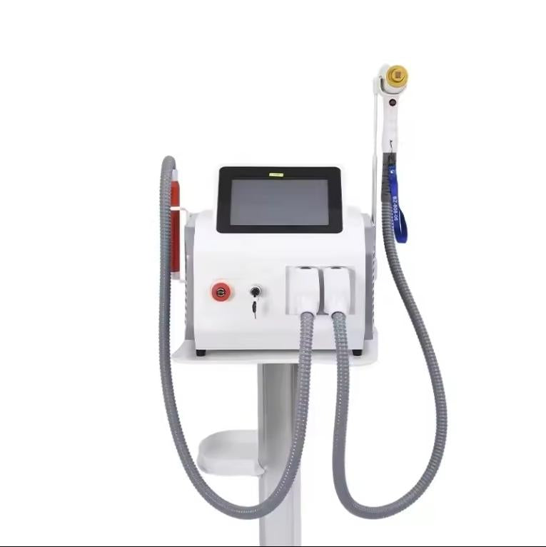 Portable 808 755 1064 diode laser hair removal machine For Pico Laser Epilator