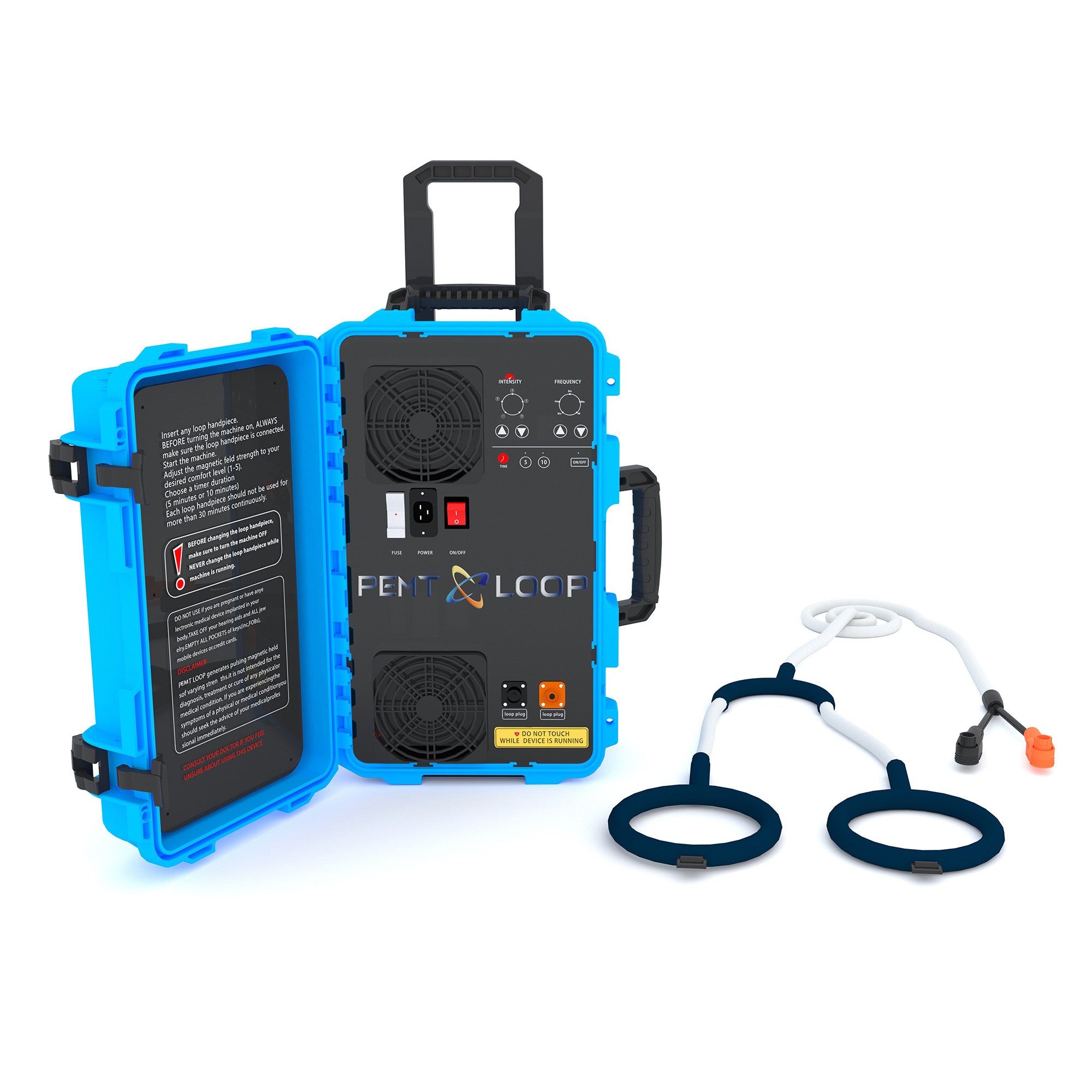 6000 Gauss Pemf Loop Magnetic Therapy Sport Injury Recovery Pain Relief Machine