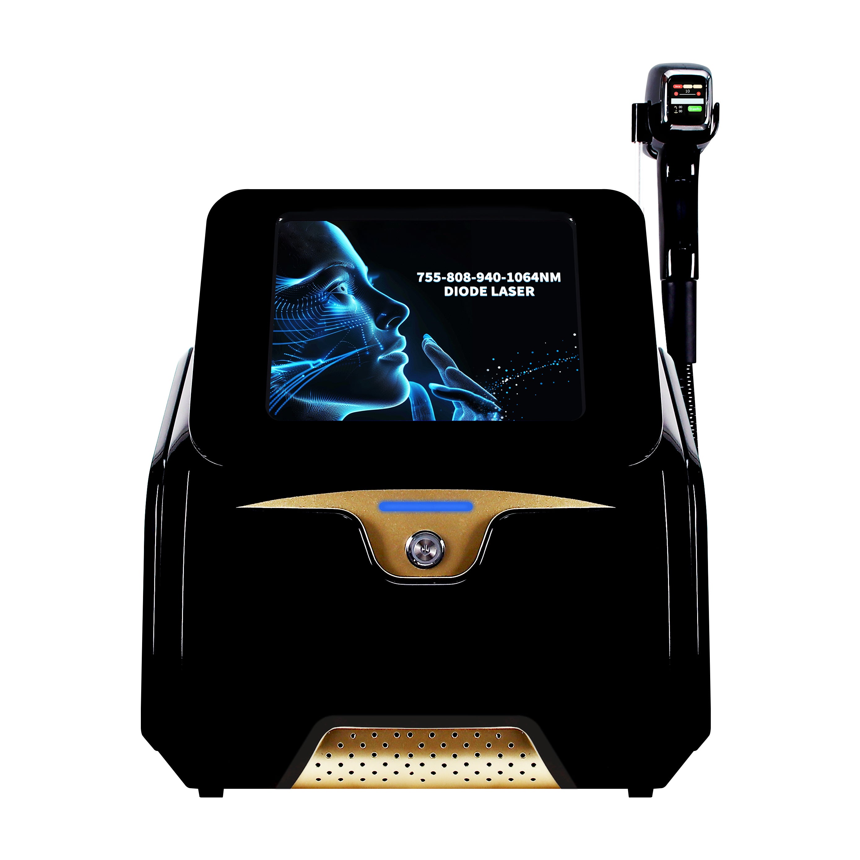 NEW Ice Titanium 755nm 808nm 1064nm Epilation Diode Laser Hair Removal Machine