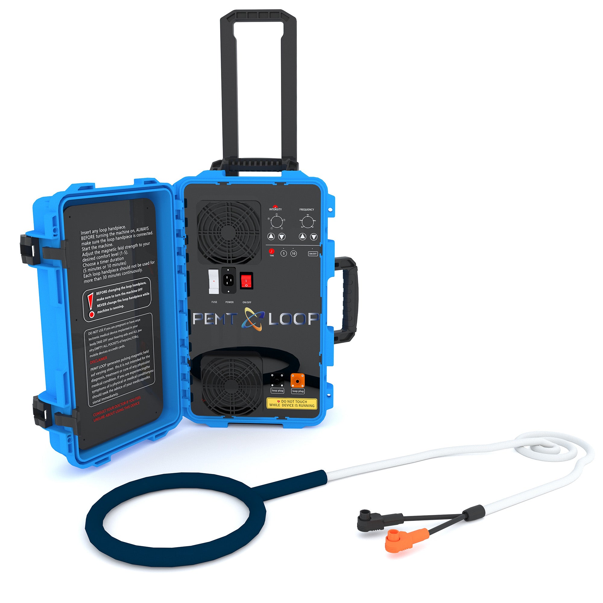 6000 Gauss Pemf Loop Magnetic Therapy Sport Injury Recovery Pain Relief Machine