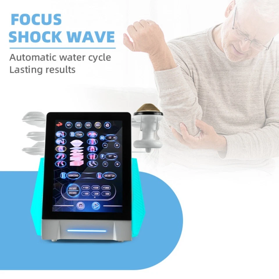 Focus Shockwave Eswt Focused Shock Wave Therapy Machine Pain Relief Physio