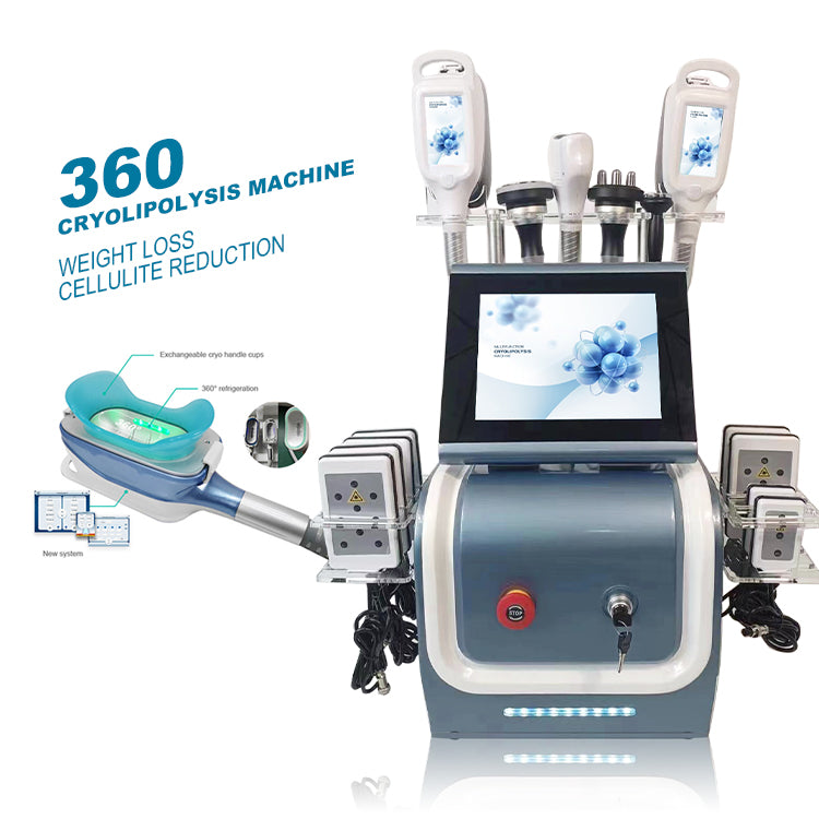 360 Degree Fat Cryo Freezing Sculpting Machine Cavitation RF Slimming Equipment