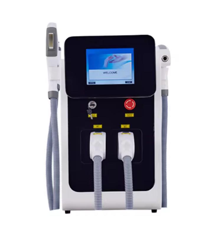 Nd Yag Laser 3 In1 DPL RF Hair Removal Laser Machine Depilatory Skin Rejuvenation