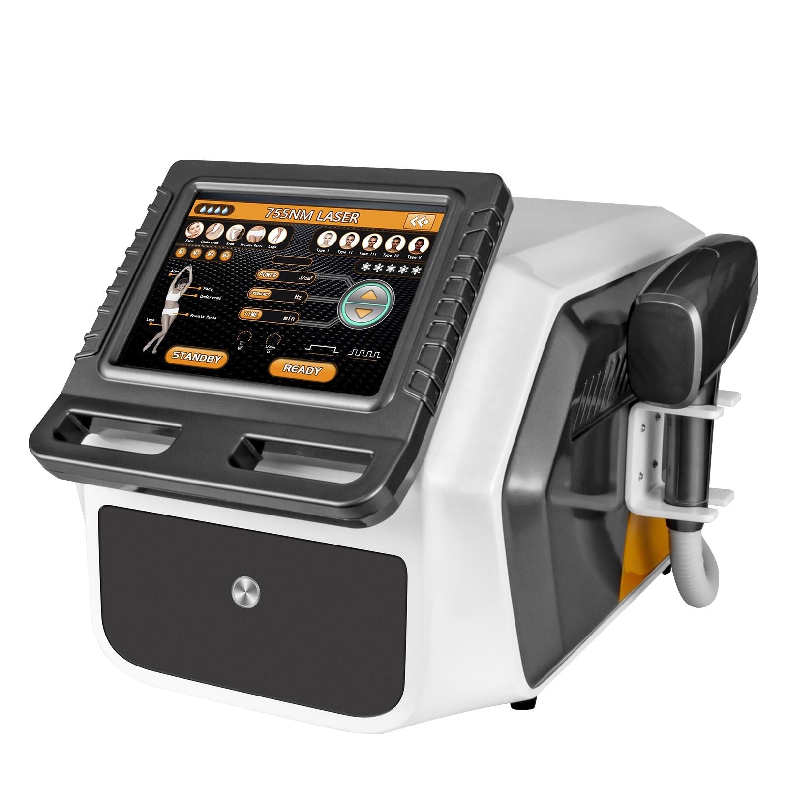 1064nm/755nm/810nm Diode Laser Body Hair Removal Permanent Machine Body & Facial