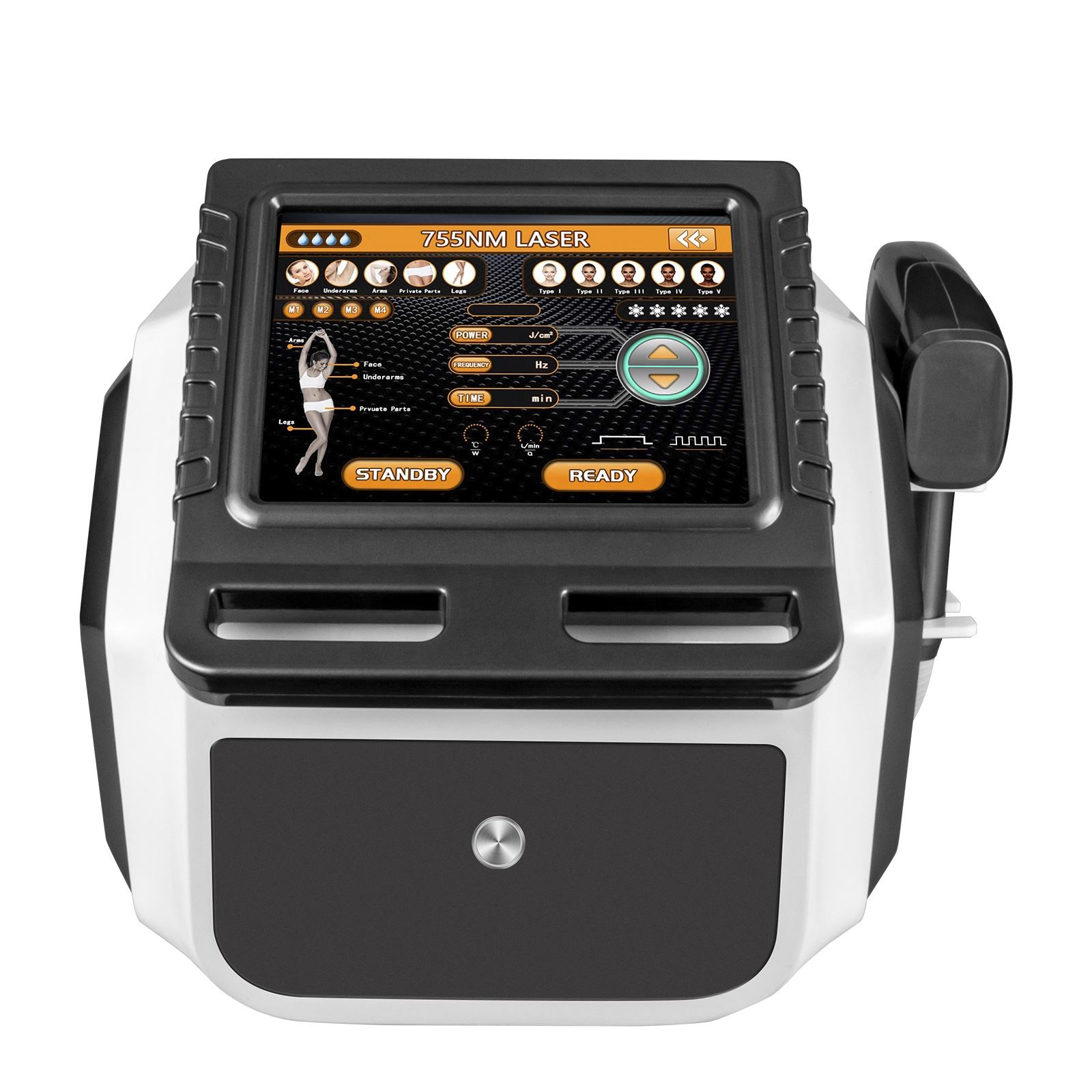 1064nm/755nm/810nm Diode Laser Body Hair Removal Permanent Machine Body & Facial