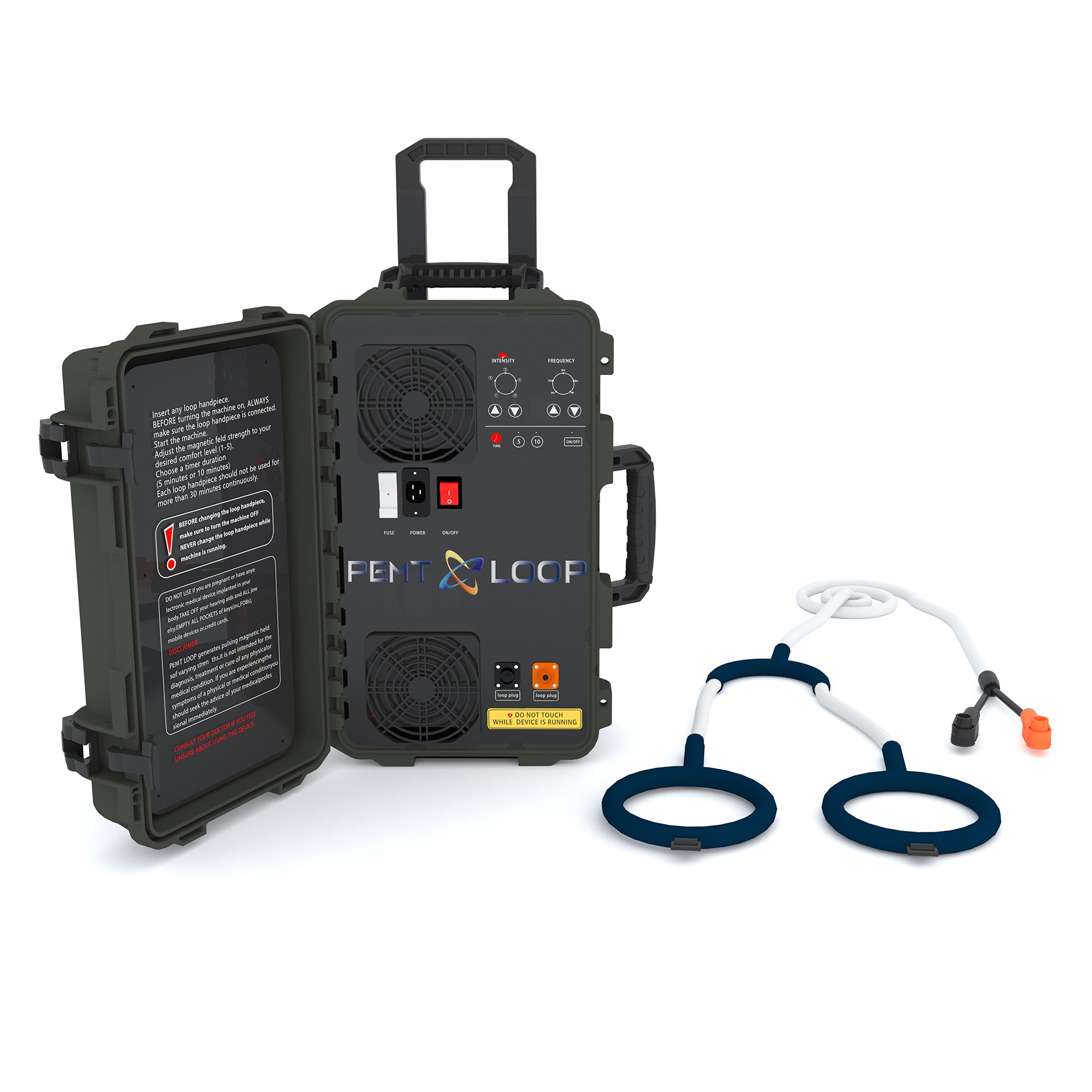 6000 Gauss Pemf Loop Magnetic Therapy Sport Injury Recovery Pain Relief Machine