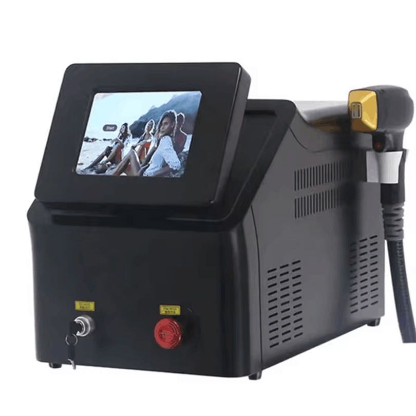 Portable Hair Removal Machine, Professional Hair Remover with 3 Wavelength, 808 Diode Permanent Hair Removal Machine for Women Men Facial Legs Arms Whole Body Use