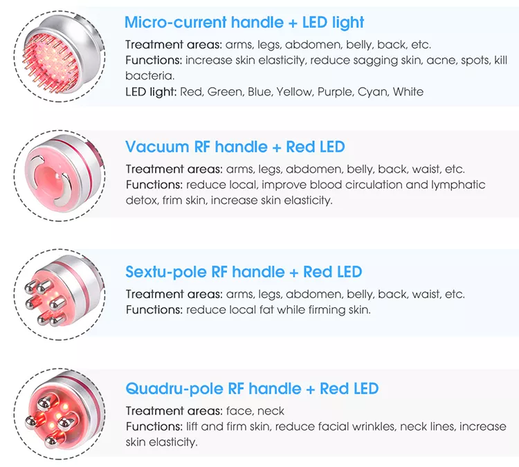 9 In 1 40K Cavitation Machine Ultrasonic Radio Frequency Vacuum RF Weight Loss