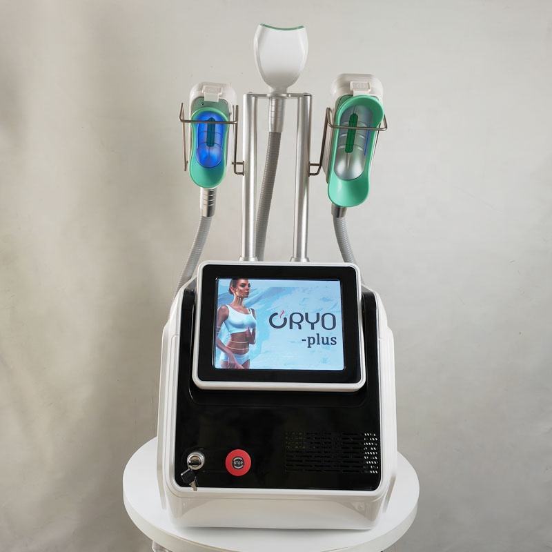 Portable 3 Handles Fat Removal Body Slimming Double Chin Removal Cryo 360 Cryolipolysis Machine