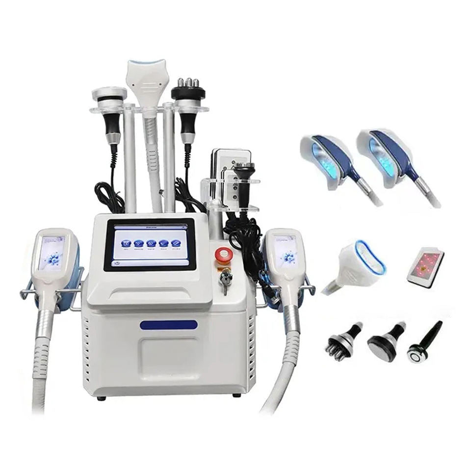 360 Cryo Fat Loss Slimming Machine 40K Cavitation RF Body Massage Skin Tightening