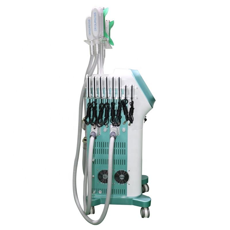 360 Cryo 5 Handle Fat Removal 40k Cavitation RF Body Slimming Salon Spa Machine