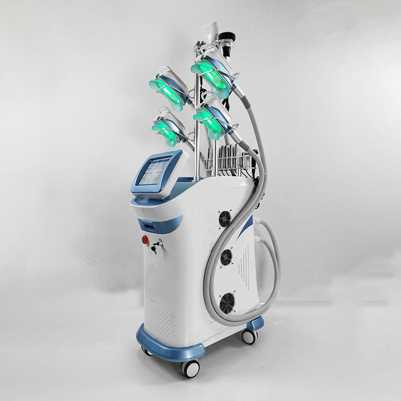 5 Handles 360 Cryotherapy Fat Reduction Cavitation RF Body Sculpting Slimming Machine