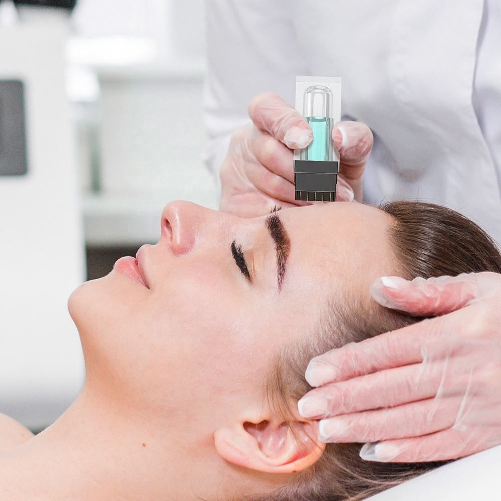 Hydra Needle Fine Touch Serum Applicator Derma Stamp 0.25mm/0.5mm/1.0mm/1.5mm