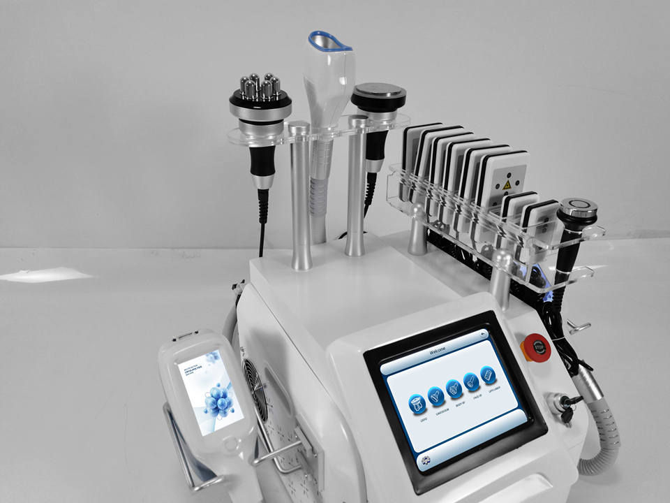 360 Cryo Fat Loss Slimming Machine 40K Cavitation RF Body Massage Skin Tightening