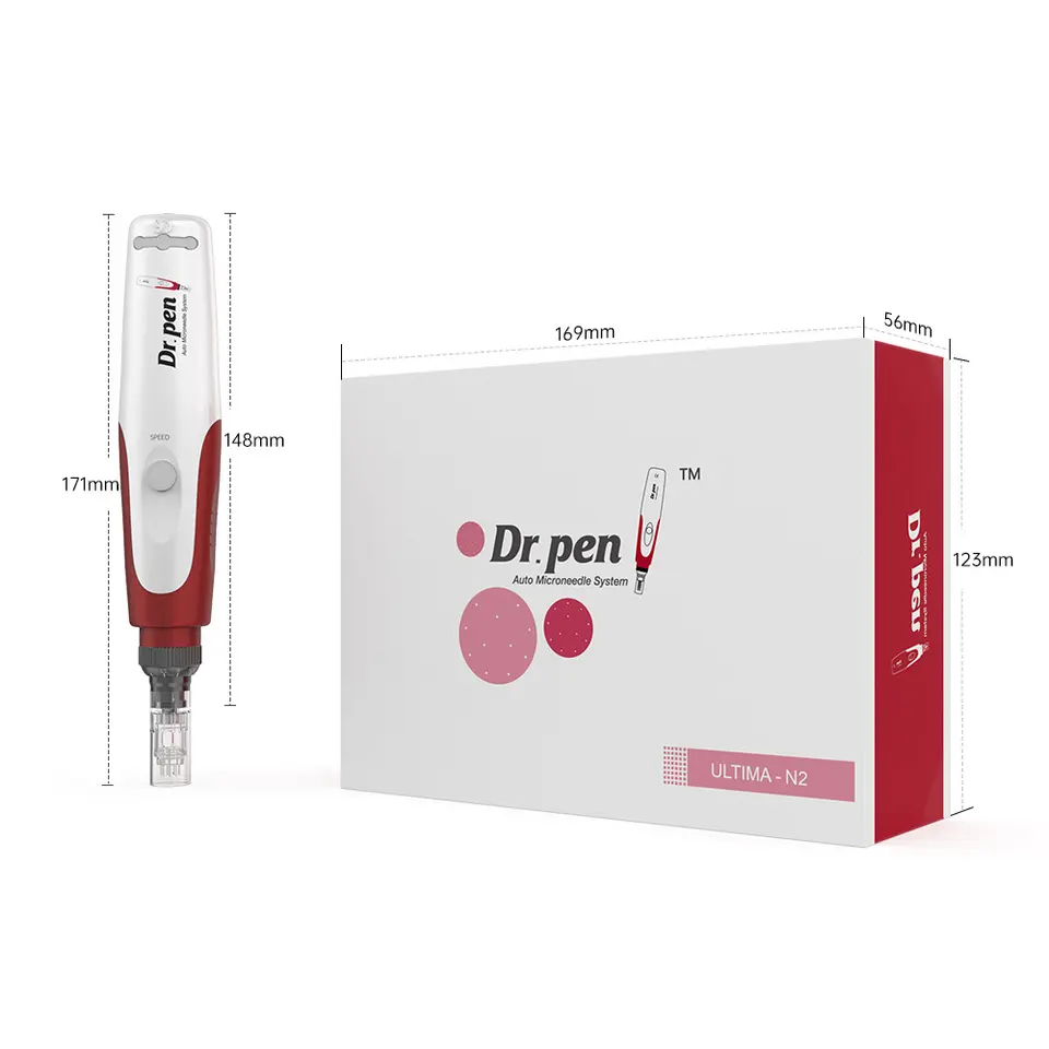 Dr Pen N2 Dermapen Profesional Microneedling herapy Needle Derma Pen Home Skin Care Kit