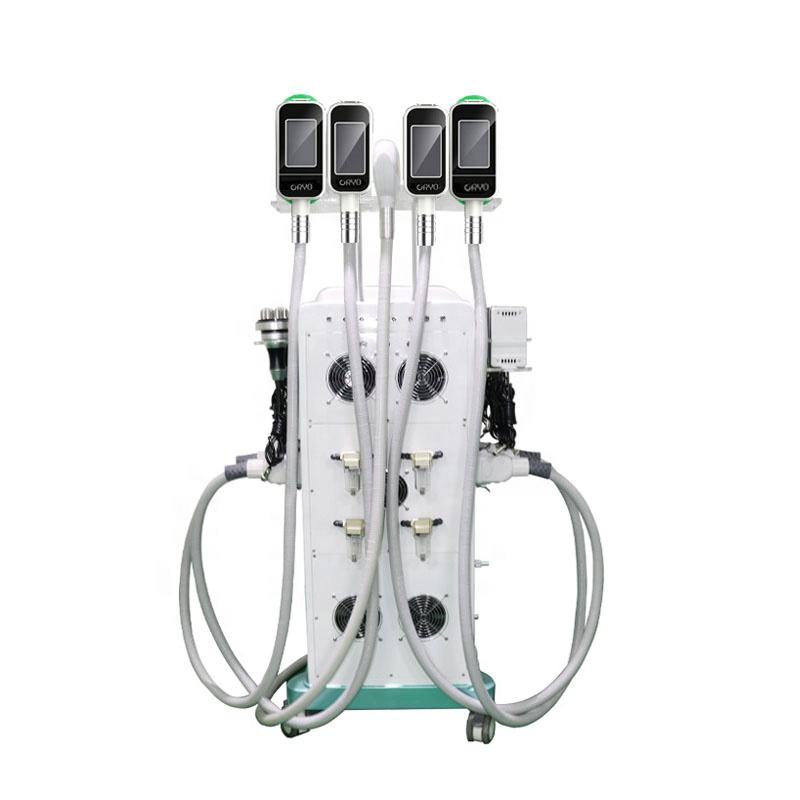 360 Cryo 5 Handle Fat Removal 40k Cavitation RF Body Slimming Salon Spa Machine