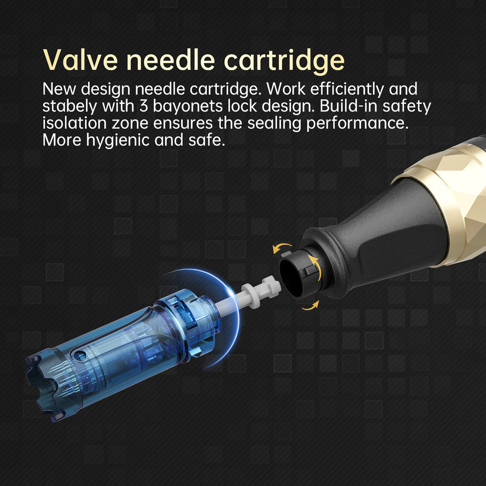 Latest Dr.pen A8S Black Dermapen Combine Wireless and Wired Model With Digital Display For 6 Levels