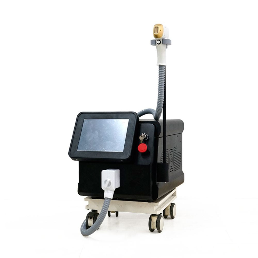 1064 755 808nm Diode Laser Hair Removal Machine Painless Permanent Depilator