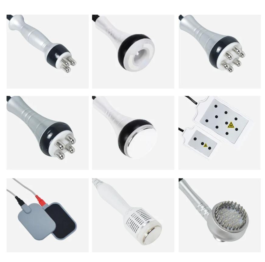 9 In 1 40K Ultrasonic Cavitation Vacuum RF Laser Body Slimming Machine