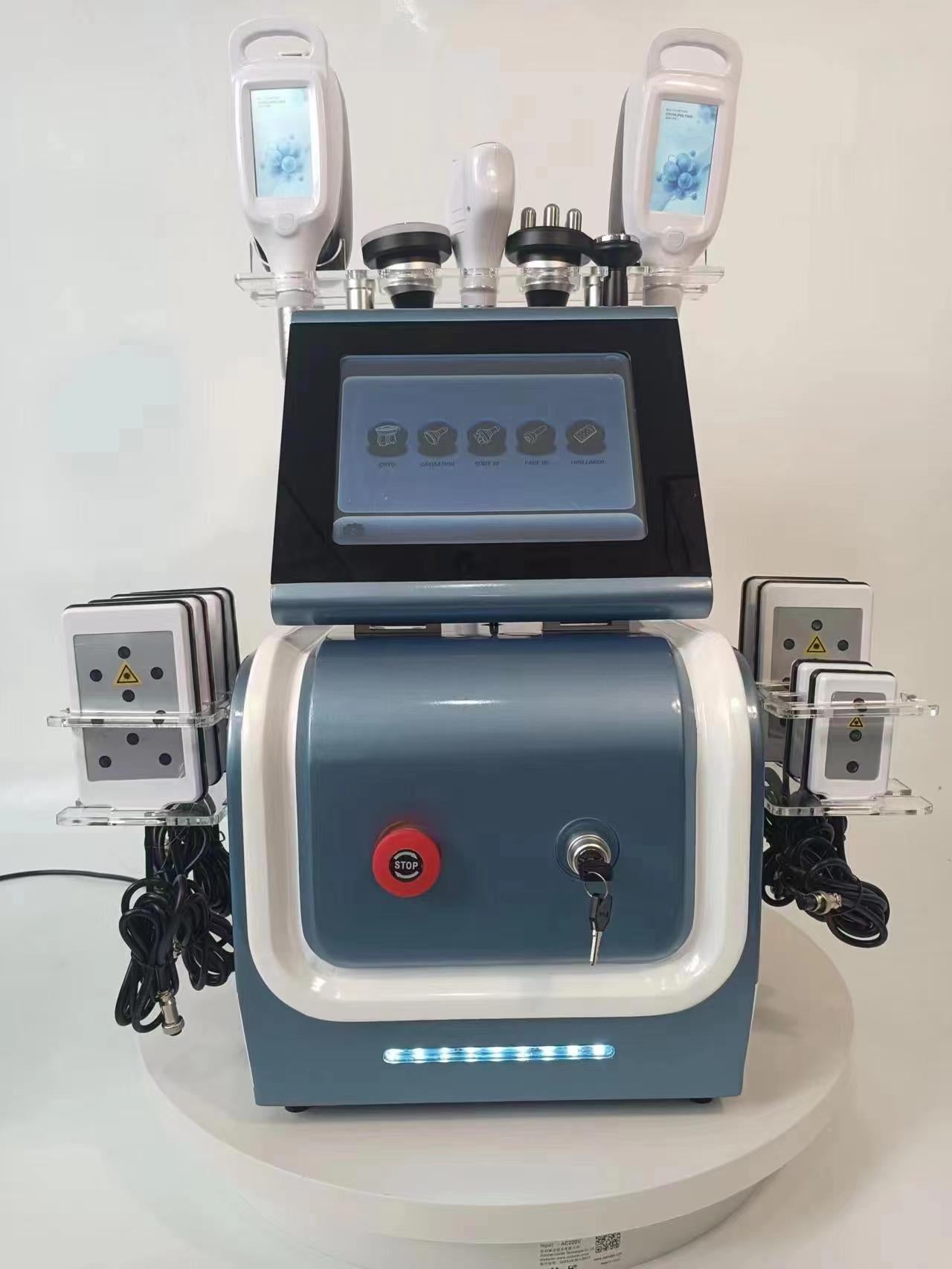 360 Degree Fat Cryo Freezing Sculpting Machine Cavitation RF Slimming Equipment