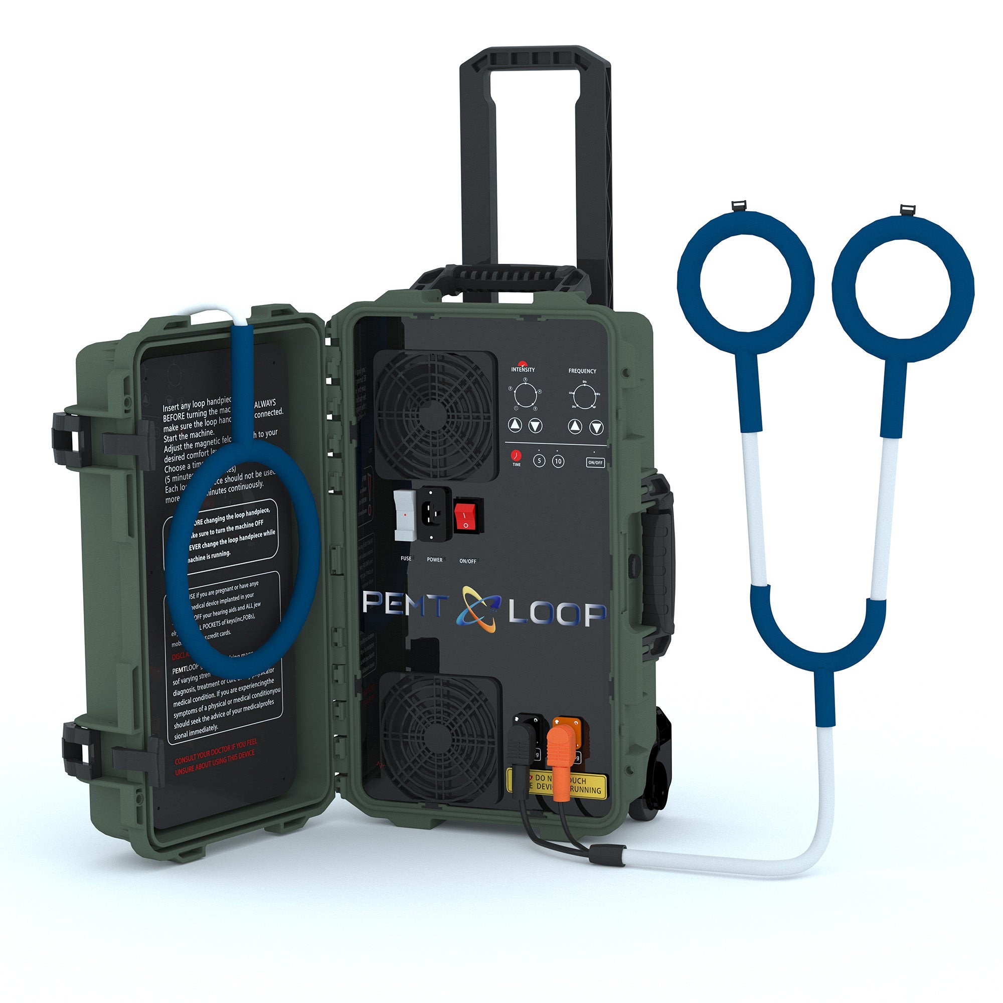 6000 Gauss Pemf Loop Magnetic Therapy Sport Injury Recovery Pain Relief Machine