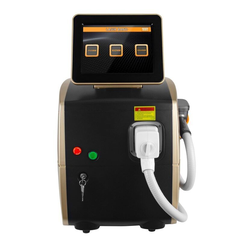 Painless 810nm Diode Laser Hair Removal Machine 810nm 755nm 1064nm Body Skin Rejuvenation