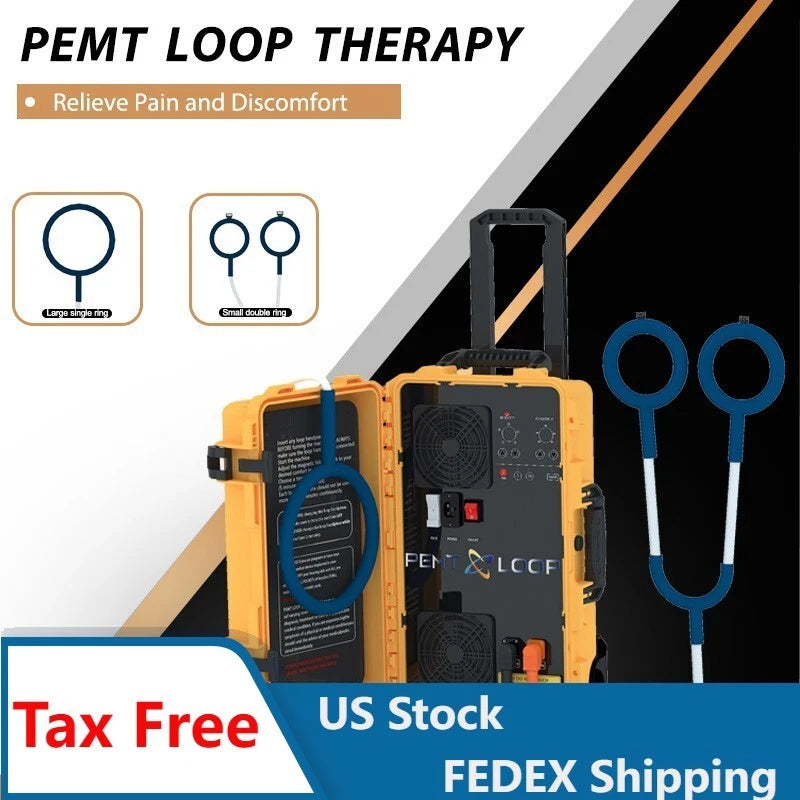 6000 Gauss Pemf Loop Magnetic Therapy Sport Injury Recovery Pain Relief Machine