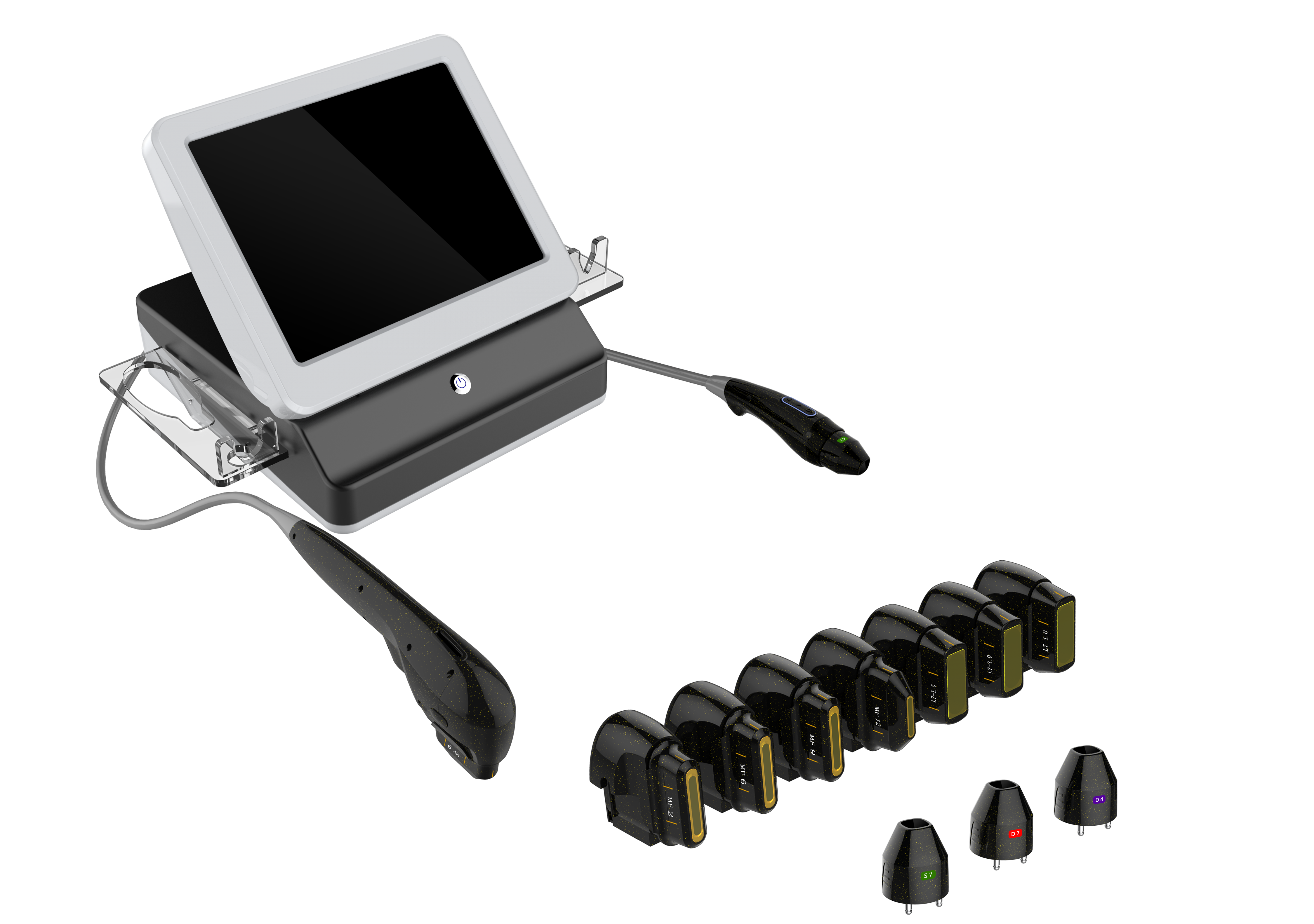 Portable 2 in 1 4d 7d Hifu Anti-Aging Face Lift Spa Machine Wrinkle Removal Body Slimming Skin Tightening Machine