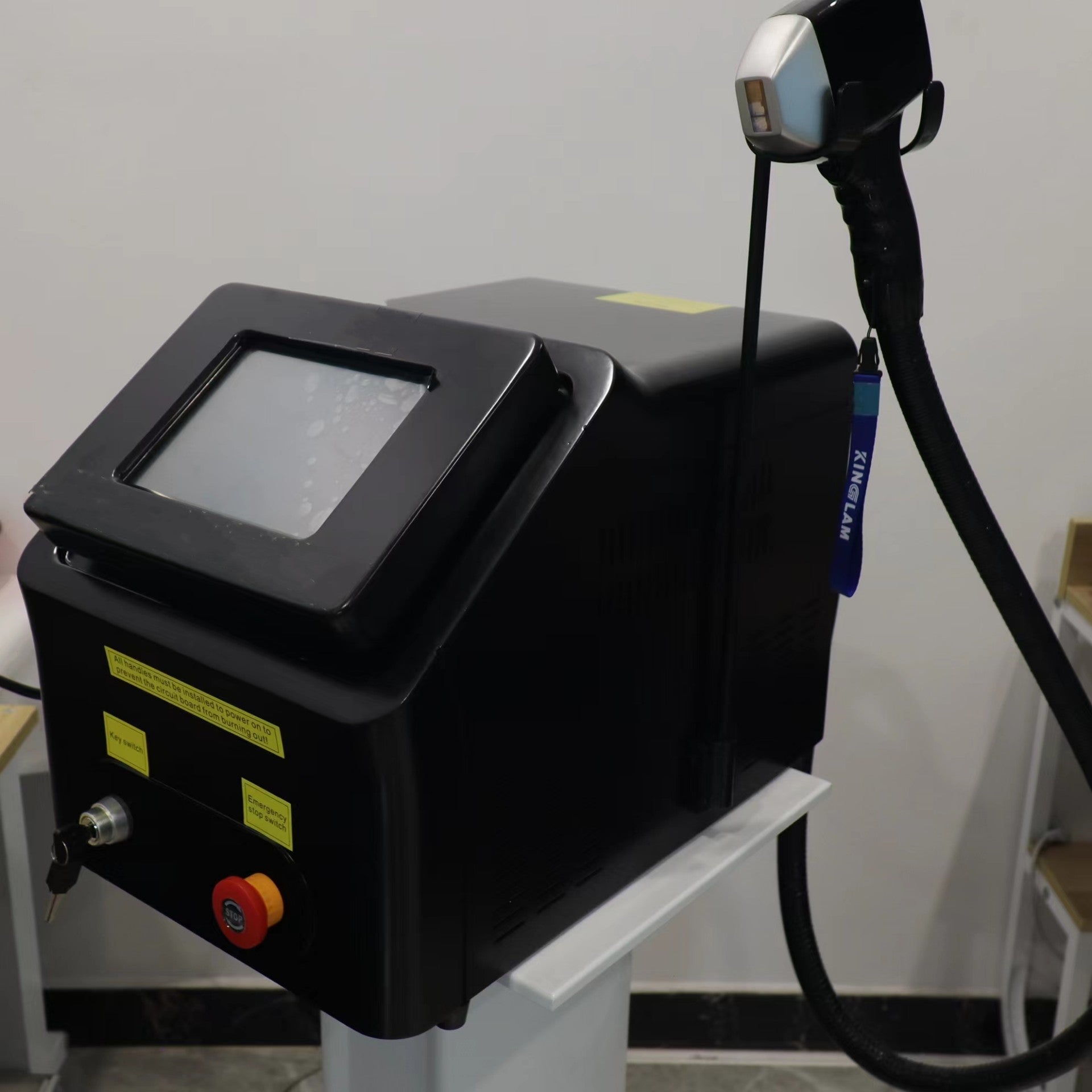 Portable Hair Removal Machine, Professional Hair Remover with 3 Wavelength, 808 Diode Permanent Hair Removal Machine for Women Men Facial Legs Arms Whole Body Use