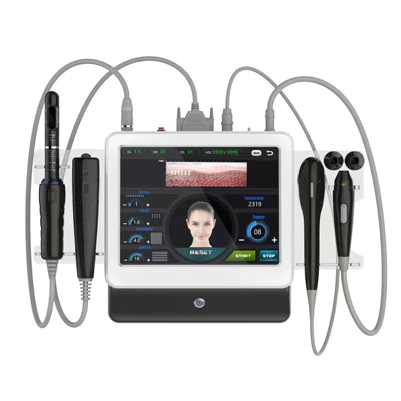 Portable 2 in 1 4d 7d Hifu Anti-Aging Face Lift Spa Machine Wrinkle Removal Body Slimming Skin Tightening Machine