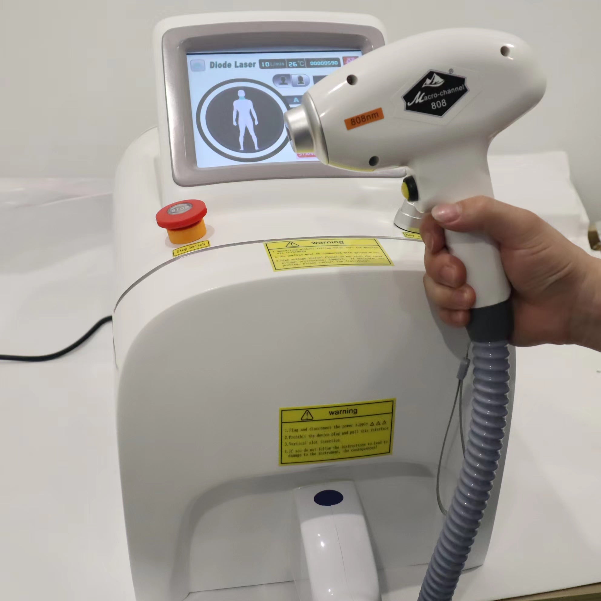 Factory Price 808nm Diode Laser Hair Removal Machine 755 808 1064nm Epilator