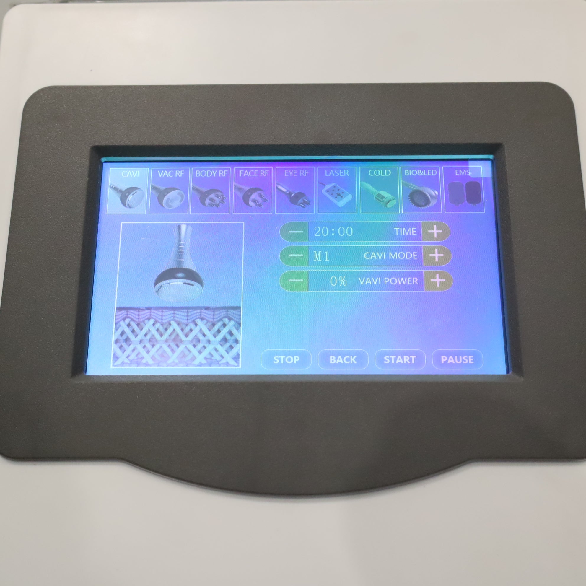 9 In 1 40K Ultrasonic Cavitation Vacuum RF Laser Body Slimming Machine