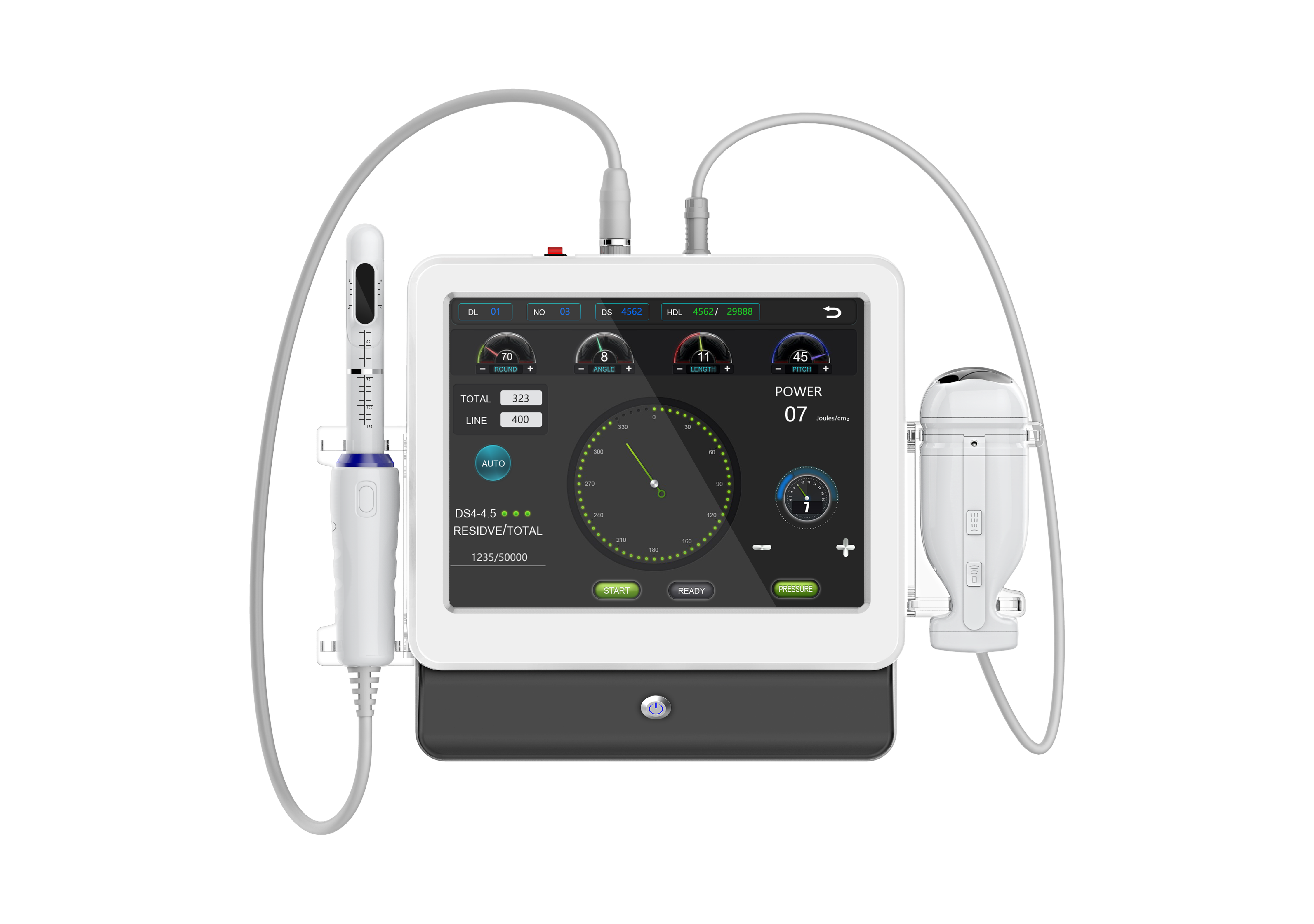 Portable 2 in 1 4d 7d Hifu Anti-Aging Face Lift Spa Machine Wrinkle Removal Body Slimming Skin Tightening Machine