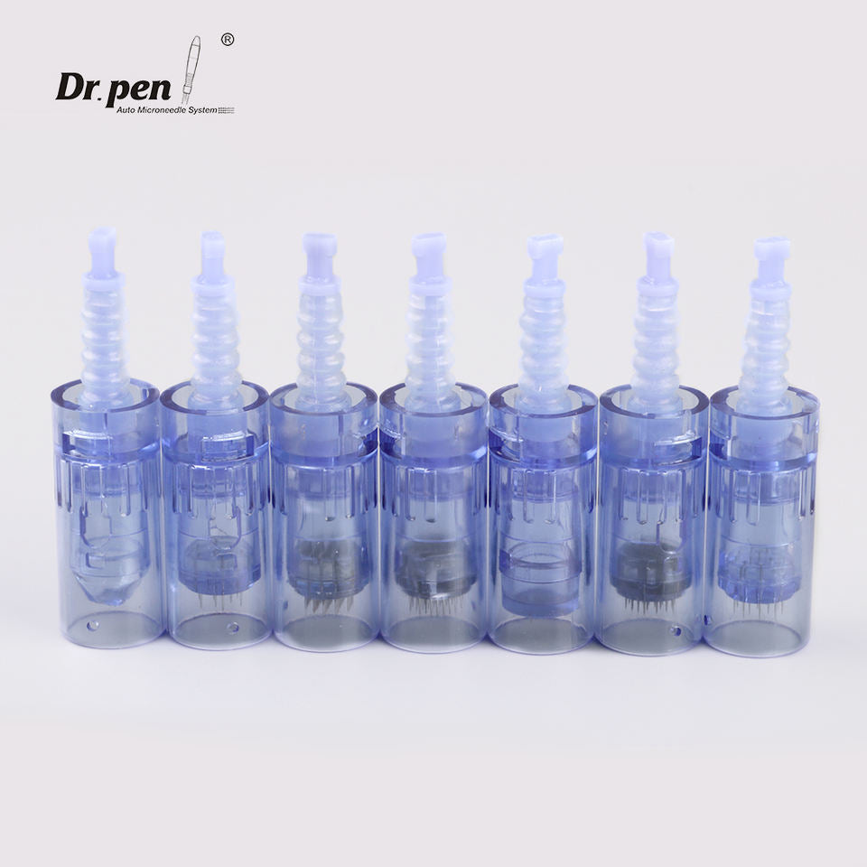 Original Manufacturer A6 Derma Pen Needles Cartridges 1 3 5 7 9 12 24 36 42 Pins Nano
