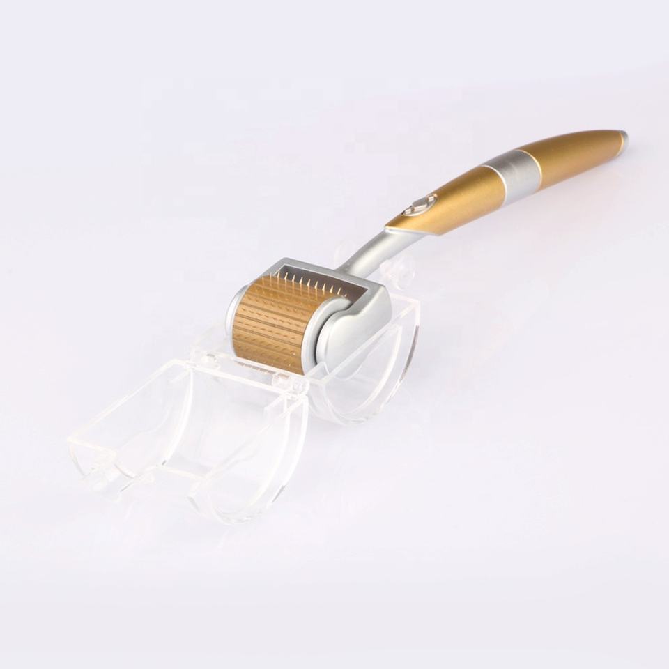 Professional Titanium ZGTS Derma Roller 192 needles for Face Care and Hair-loss Treatment