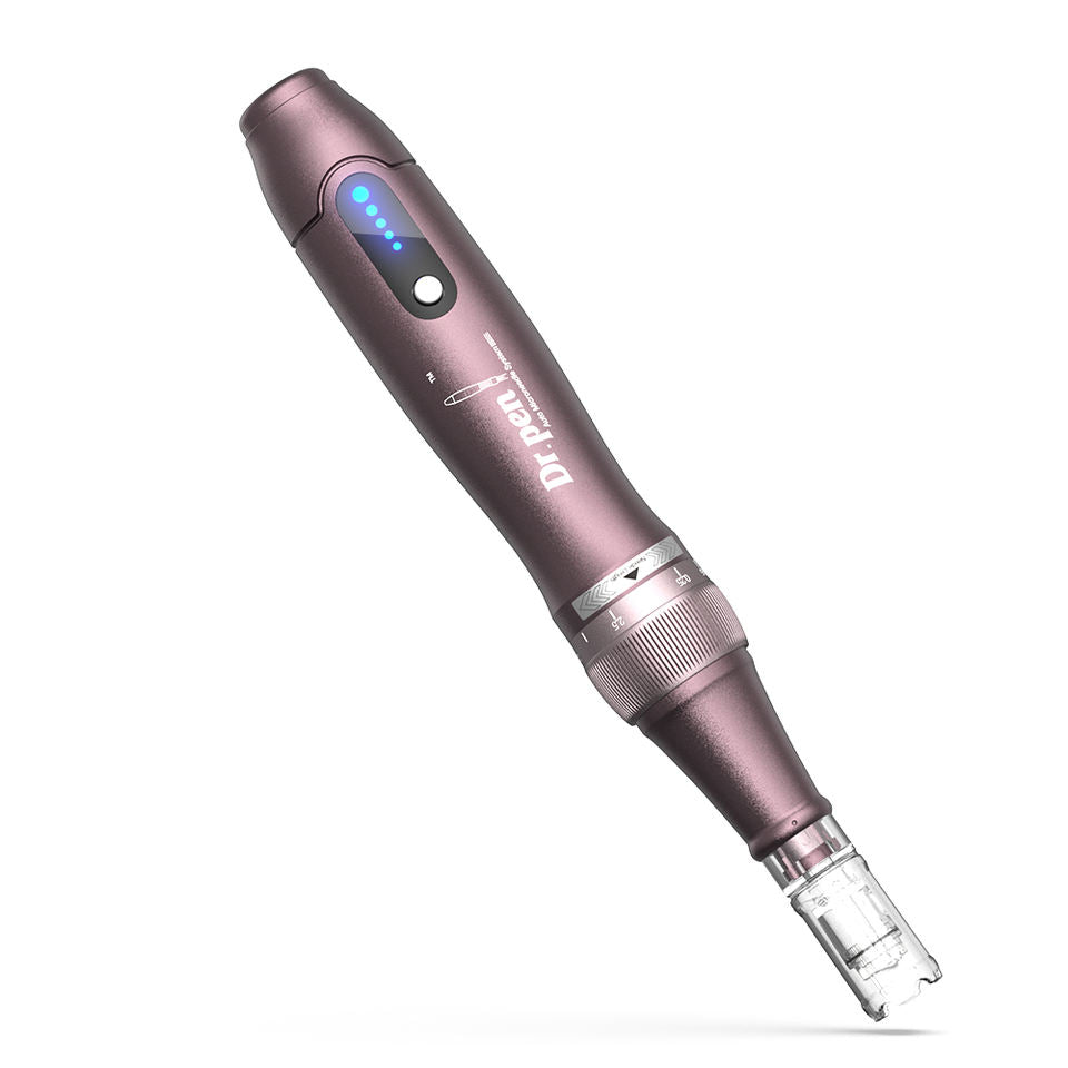 Dr.Pen A10 Wireless Microneedling Pen with 10 Replacement Cartridges Adjustable Micro Needling Derma Pen