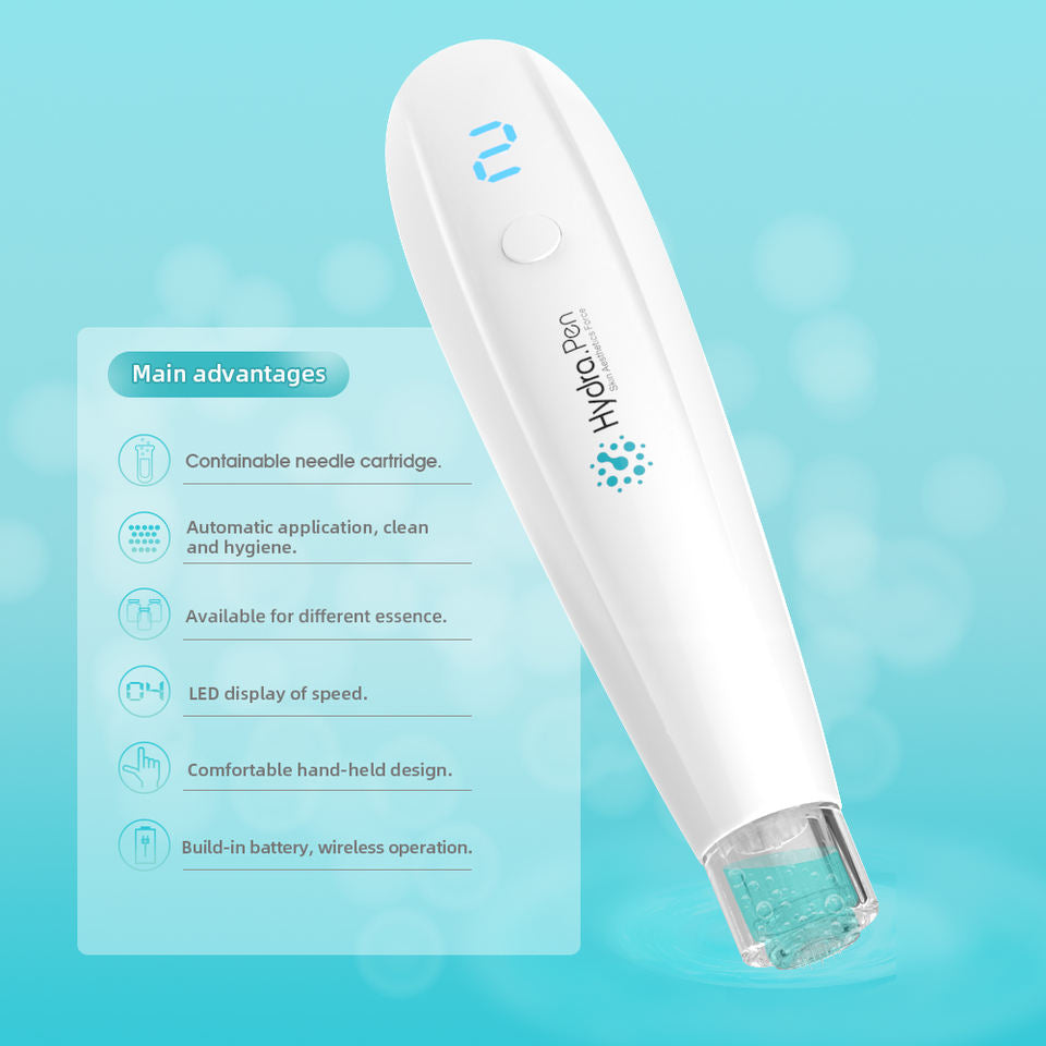 HydraPen H2 Professional Microneedling Pen Needle Microneedle Cartridges Wireless DermaPen