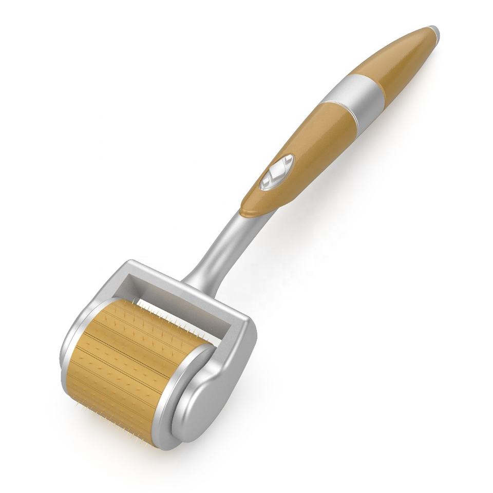 Professional Titanium ZGTS Derma Roller 192 needles for Face Care and Hair-loss Treatment