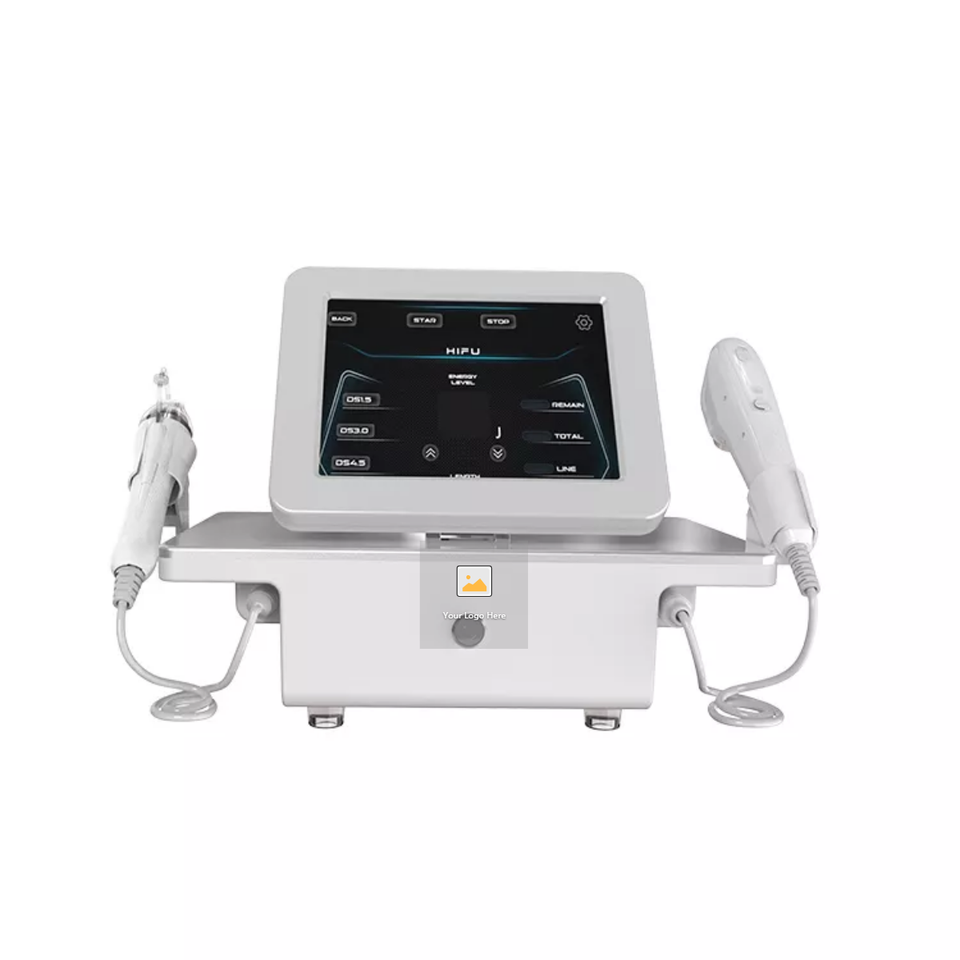 SPA Professional 2 In 1 RF Fractional Microneedle Face Lifting Wrinkle Removal Hifu Machine