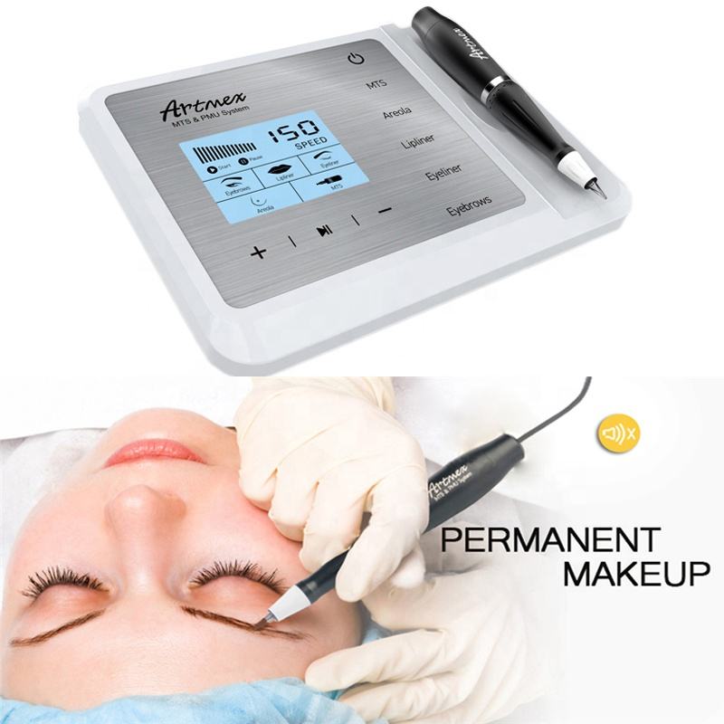 Artmex V9 Eye Brow Lip Rotary Pen Permanent Makeup Tattoo Machine MTS PMU System