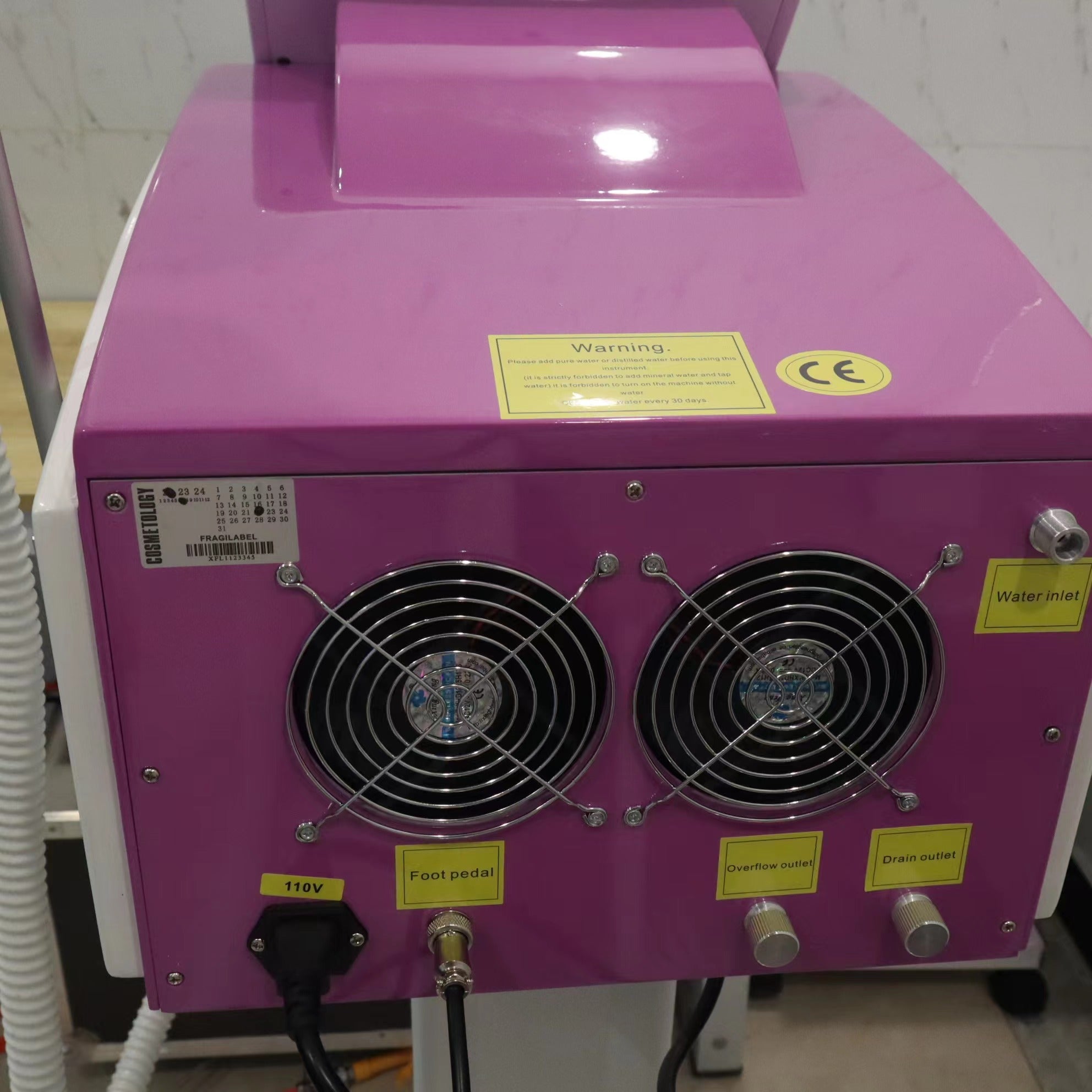 Diode Laser Hair Removal Machine 755nm 808nm 1064nm 3 Wavelength Cooling Head Epilator