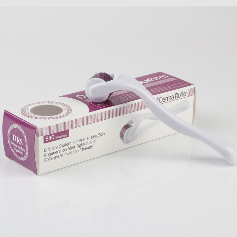 Titanium Micro Needle Derma Roller Beard Hair Regeneration Growth Skin Care