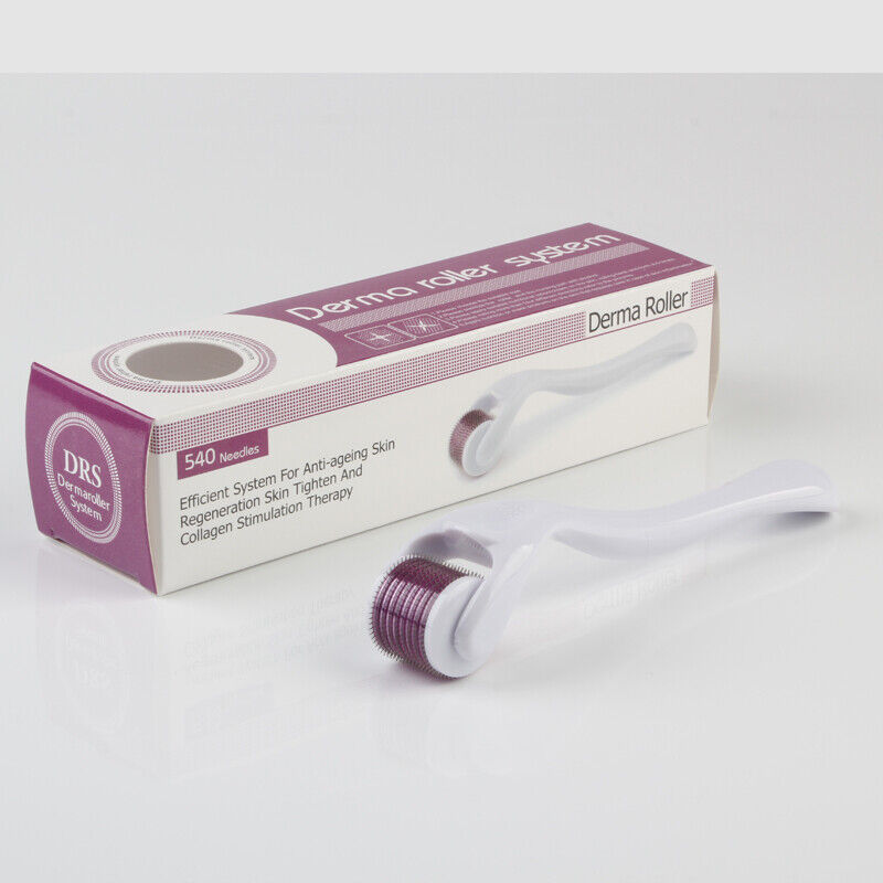 Titanium Micro Needle Derma Roller Beard Hair Regeneration Growth Skin Care