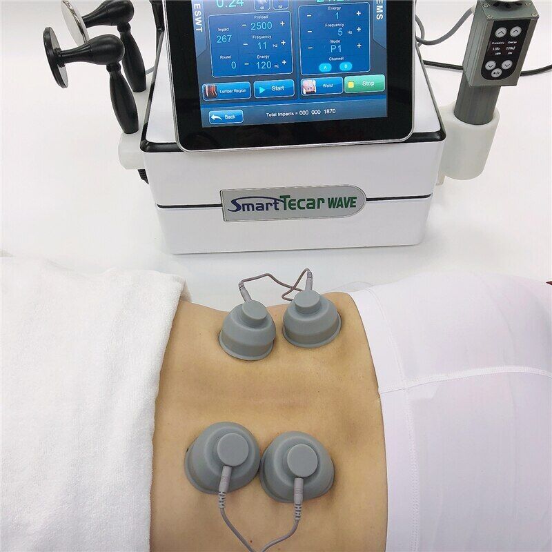 Smart Tecar Wave Acoustic Shockwave Therapy Massage Machine Low Back Pain Relief
