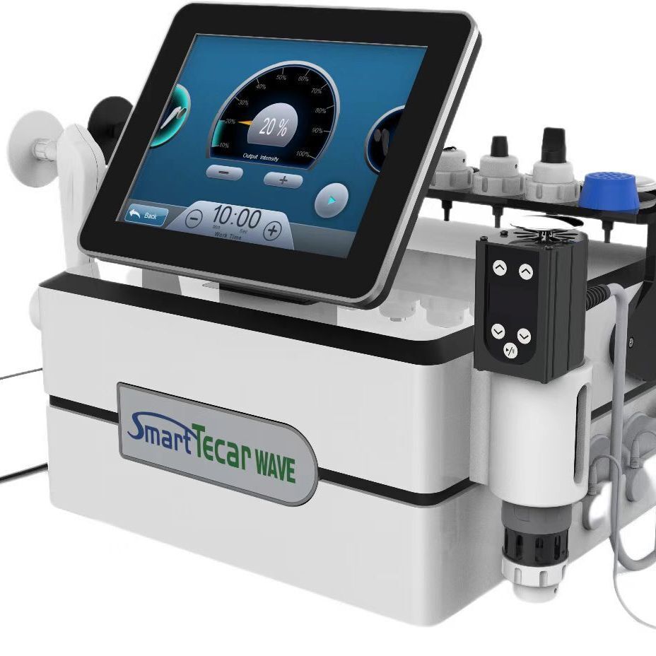Smart Tecar Wave Acoustic Shockwave Therapy Massage Machine Low Back Pain Relief
