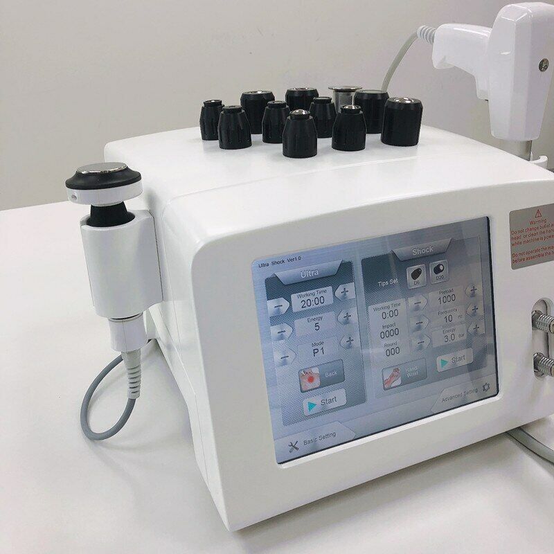 6 Bar UltraWave Equipment 2 In1 Acoustic Shockwave ED Body Massage Machine