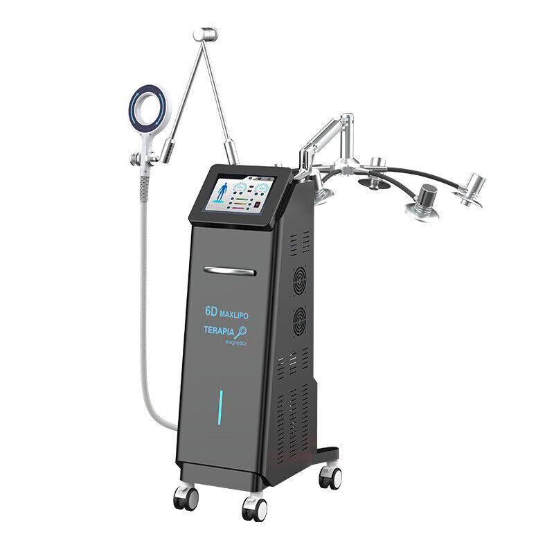 2 in1 6D Lipo Laser Machine 635nm Red Light Laser magnetic Field EMTT Body Relax
