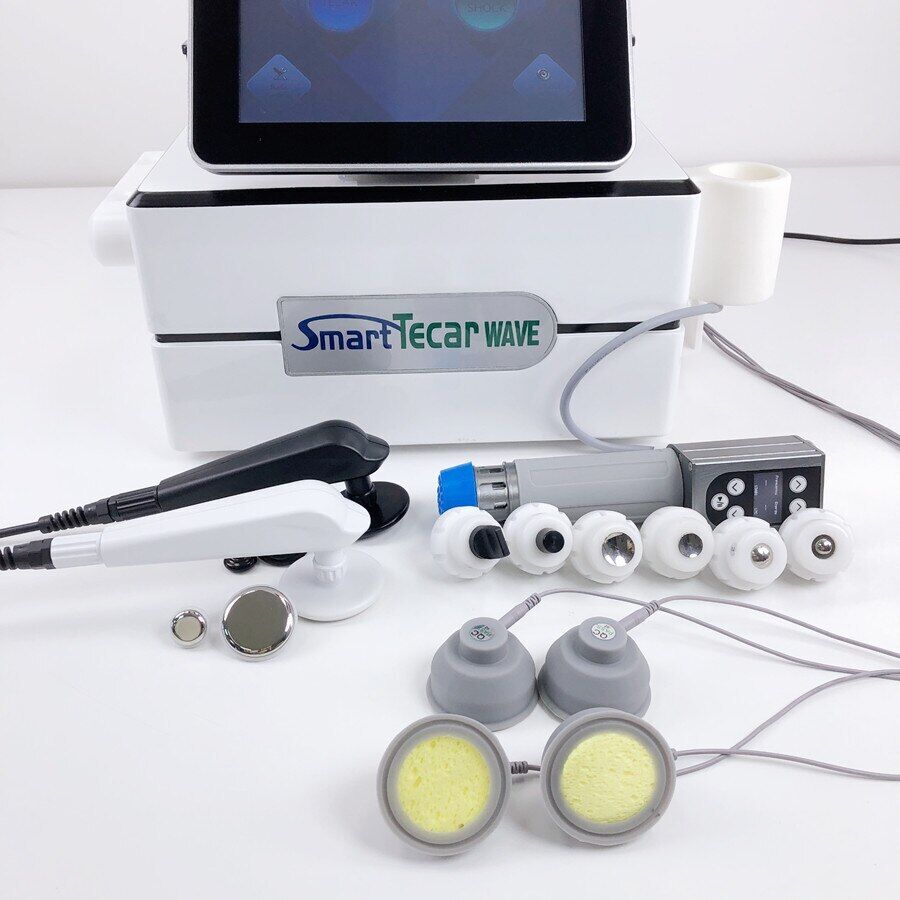 Smart Tecar Wave Acoustic Shockwave Therapy Massage Machine Low Back Pain Relief