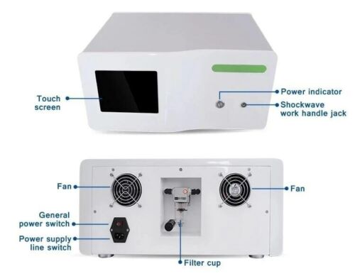 NEW ESWT Electric Shockwave Therapy Machine ED Pain Relief Body Care Treatment