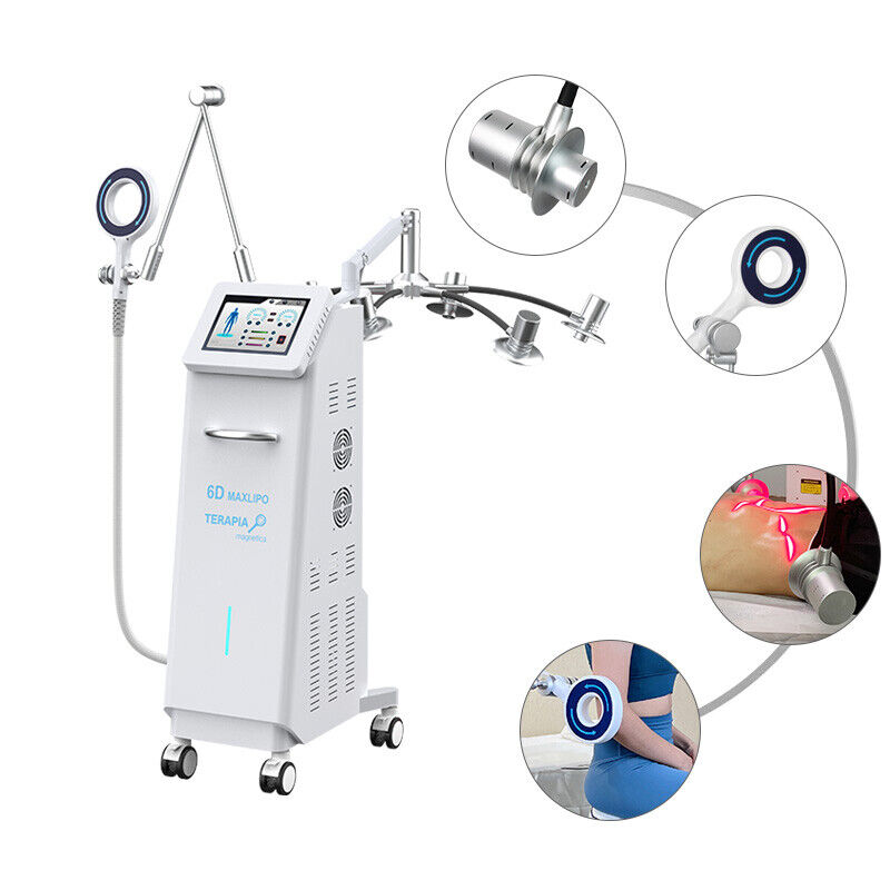 2 in1 6D Lipo Laser Machine 635nm Red Light Laser magnetic Field EMTT Body Relax